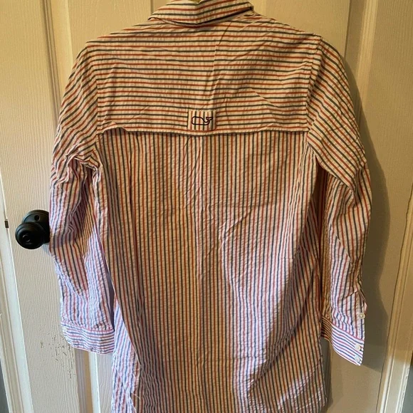 Vineyard Vines seersucker cover up dress - Picture 7 of 8